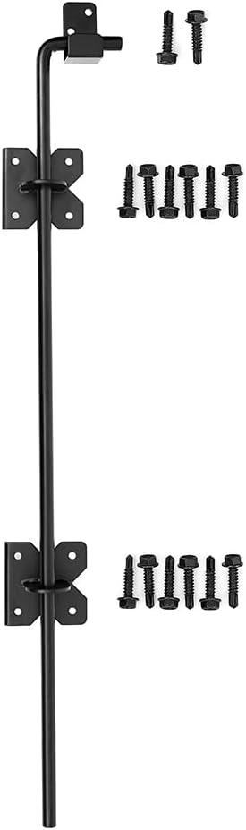 Heavy Duty 36 inch Cane Bolt Drop Rod Gate Drop Pin Steel Material -1 Pack ma...