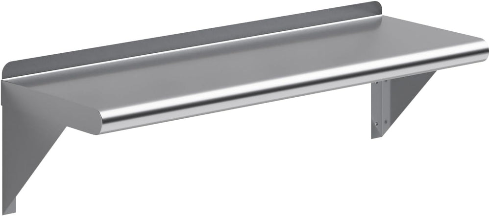 AmGood 30" Long X 10" Deep Stainless Steel Wall Shelf | NSF Certifi...