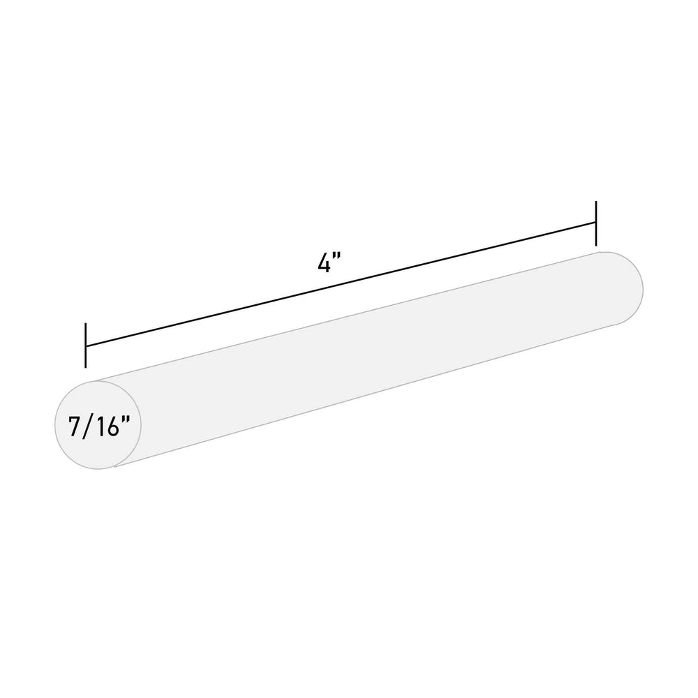 Surebonder Full Size All Purpose Clear 4" Hot Glue Sticks - 250 Pack DT-...
