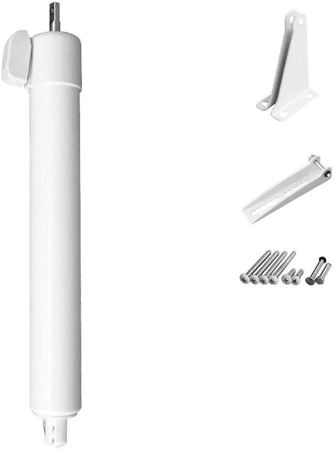 Touch 'n Hold Smooth - Heavy Duty Door Closer System (White)