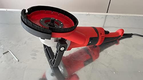 Aidelife Surface Grinding Dust Shroud for Angle Grinders 115mm/125mm+Diamond ...