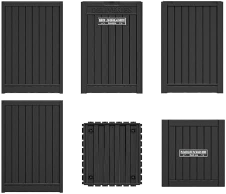 LHBGO Package Delivery Box for Outside, 48 Gallon Storage with Lockable Secur...