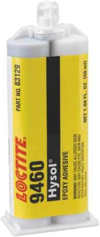 Loctite 9460 Hysol Non Sag Epoxy Structural Adhesive, 50 mL Dual Cartridge, G...
