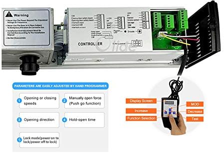 Olideauto Automatic Swing Door,ADA Door Opener AC110V Low Energy for Commerci...