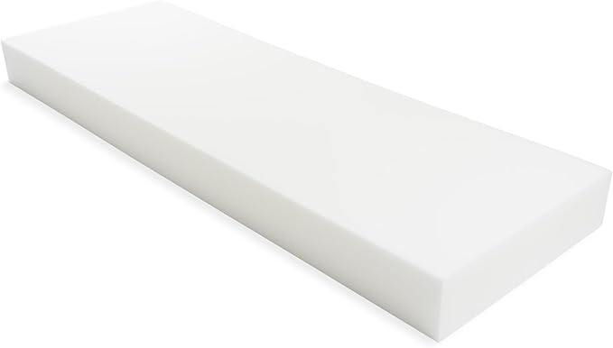 GoTo Foam 6" Height x 24" Width x 72" Length 36ILD Upholstery ...