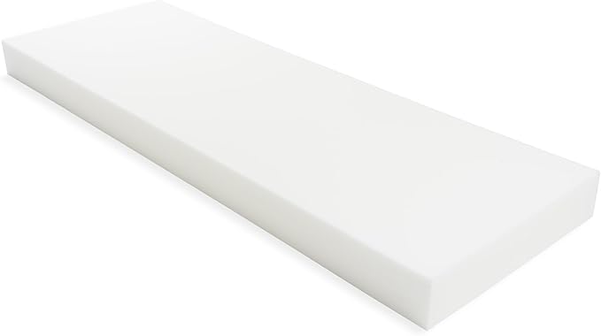 GoTo Foam 5" Height x 24" Width x 72" Length 44ILD Upholstery ...