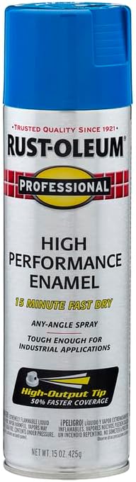 Rust-Oleum 7524838-6PK Professional High Performance Enamel Spray Paint