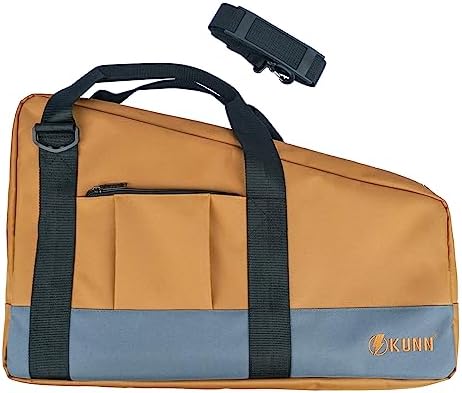KUNN Framing Nailer Bag with Adjustable Shoulder Strap,Dual Lockable Zipper,E...
