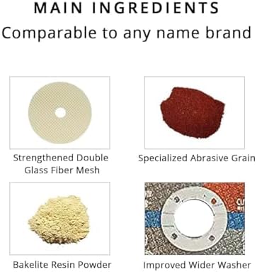 WA 10PACK - 9" x 5/64" x7/8" Cut Off Disc, Angle Grinder Chop ...