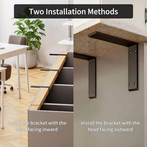 Countertop L Brackets 20 Inch Heavy Duty Granite Countertop Bracket 0.4 Inch ...