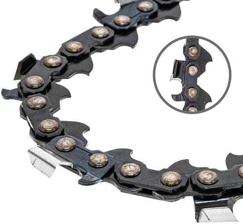 8TEN Chainsaw Chain Bulk Reel Full Chisel 25 Foot .050 Gauge 3/8 Pitch