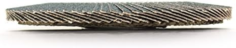 BHA 4-1/2 x 7/8 Zirconia Flap Disc T29 Angle Grinder - 40 Grit - 10 Pack
