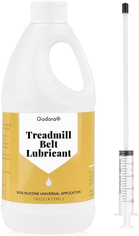 100% Silicone Lube 16oz for Treadmill Belt Lubrication, Easy Apply