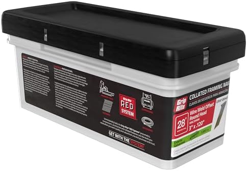 Grip Rite Prime Guard GRW10RHGH1 28 degree Wire Weld Offset Round Head Exteri...