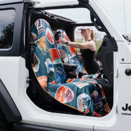 Sprints Athletic Running Towel, Full-Sized, Car Seat Cover - Performance Micr...