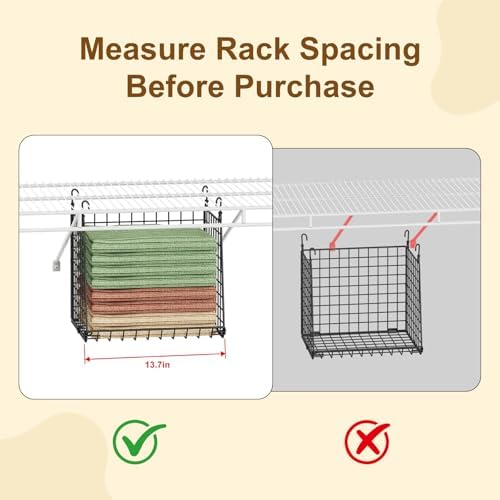 Lyuwanxian 4-Tier Hanging Closet Organizer with 360°Rotating Hooks – Foldable...