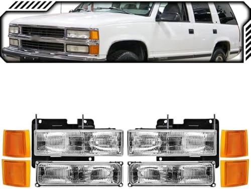 EPIC LIGHTING OE Spec-B Replacement Halogen Headlights Signal Lights Side Mar...