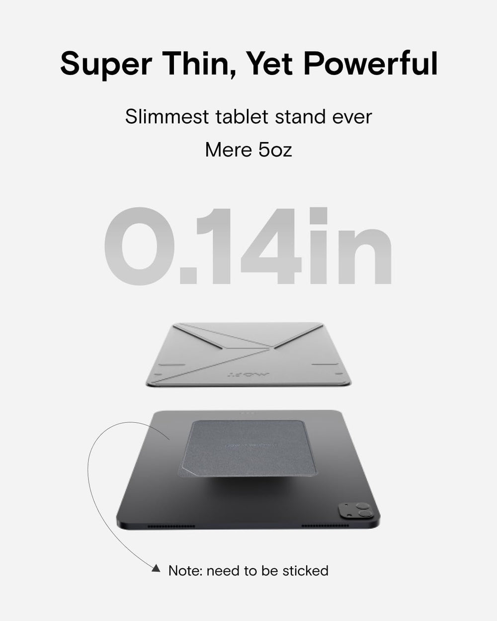MOFT Snap Tablet Stand, Swith-Friendly with The Magic Keyboard and More, Fold...