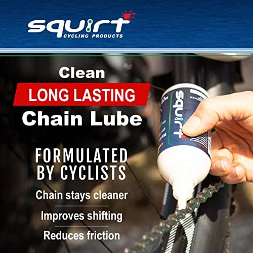 Squirt Chain Lube for Bikes 500 ml – Long-Lasting Lubricant for All Bike Chai...