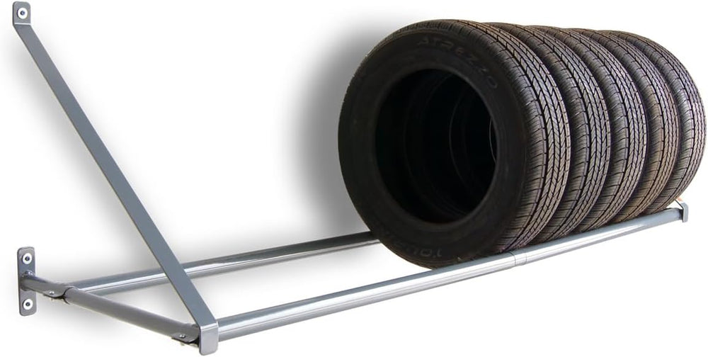 Martins Industries Wall-Mount Tire Rack – Heavy-Duty Steel Storage