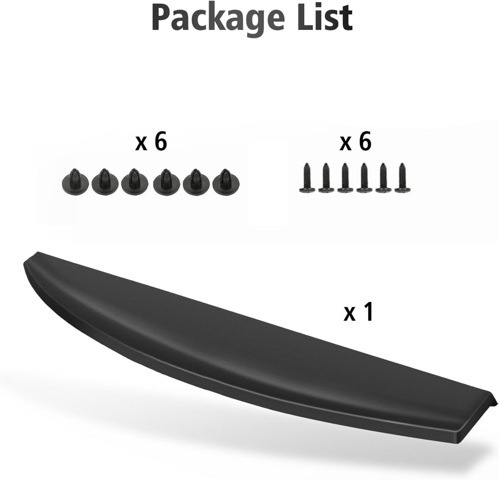 Rear Tailgate Molding Cap Spoiler, Fit for 2009-2018 Dodge Ram 1500/Fit for 2...