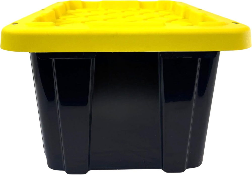 Edge Plastics Tough Tote, Heavy Duty Storage totes, for home and Garage Stora...