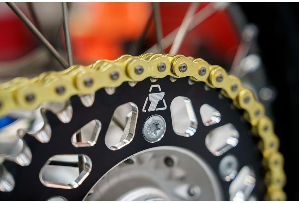 Tusk 520 Gold X-Ring Chain 520x98 for Yamaha Raptor 700R SE 2022-2024