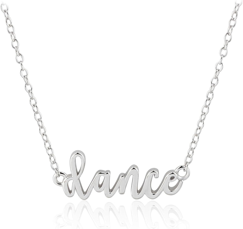 Cherished Moments Dance Necklace 925 Sterling Silver or 14K Gold-Plated