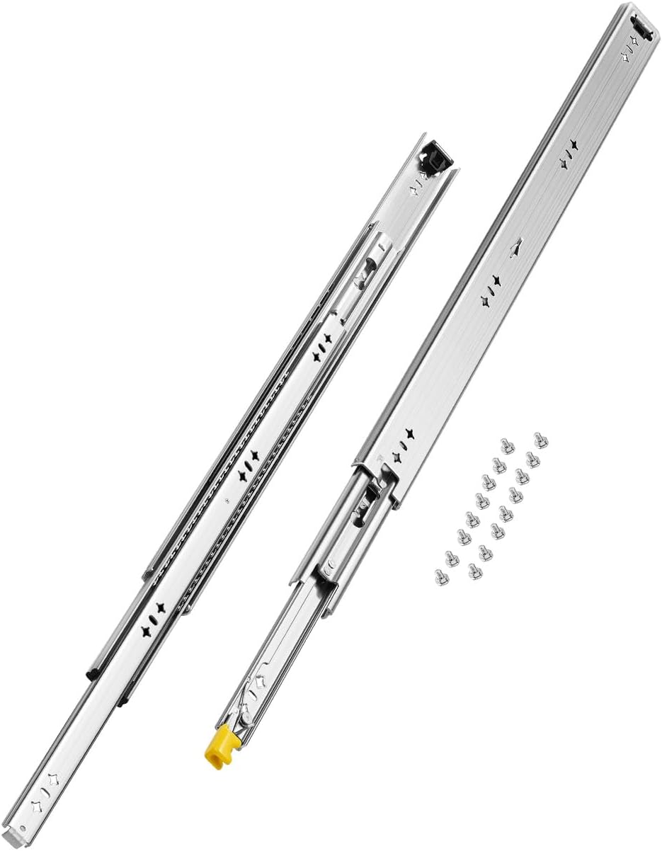 VEVOR 30 Inch Heavy Duty Drawer Slides 250 lbs, 1 Pair Locking Ball Bearing S...