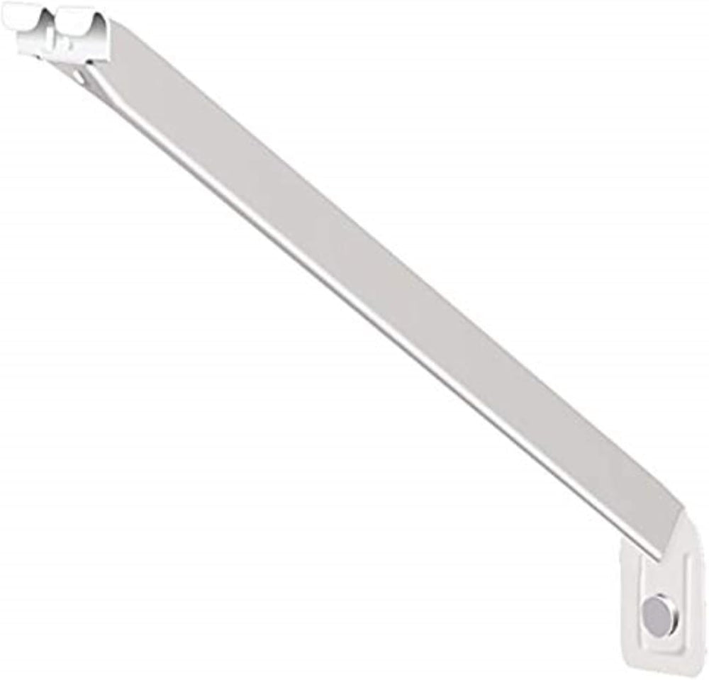 ClosetMaid Wire Shelving Support Brackets for 16 in. Deep Shelves, 12-Pack, w...