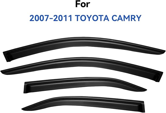Window Visors Rain Guards for 2007 2008 2009 2010 2011 Toyota Camry,