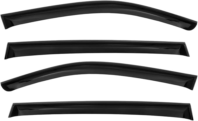 OMAC Window Visor Vent Rain Deflector (4 Pcs)