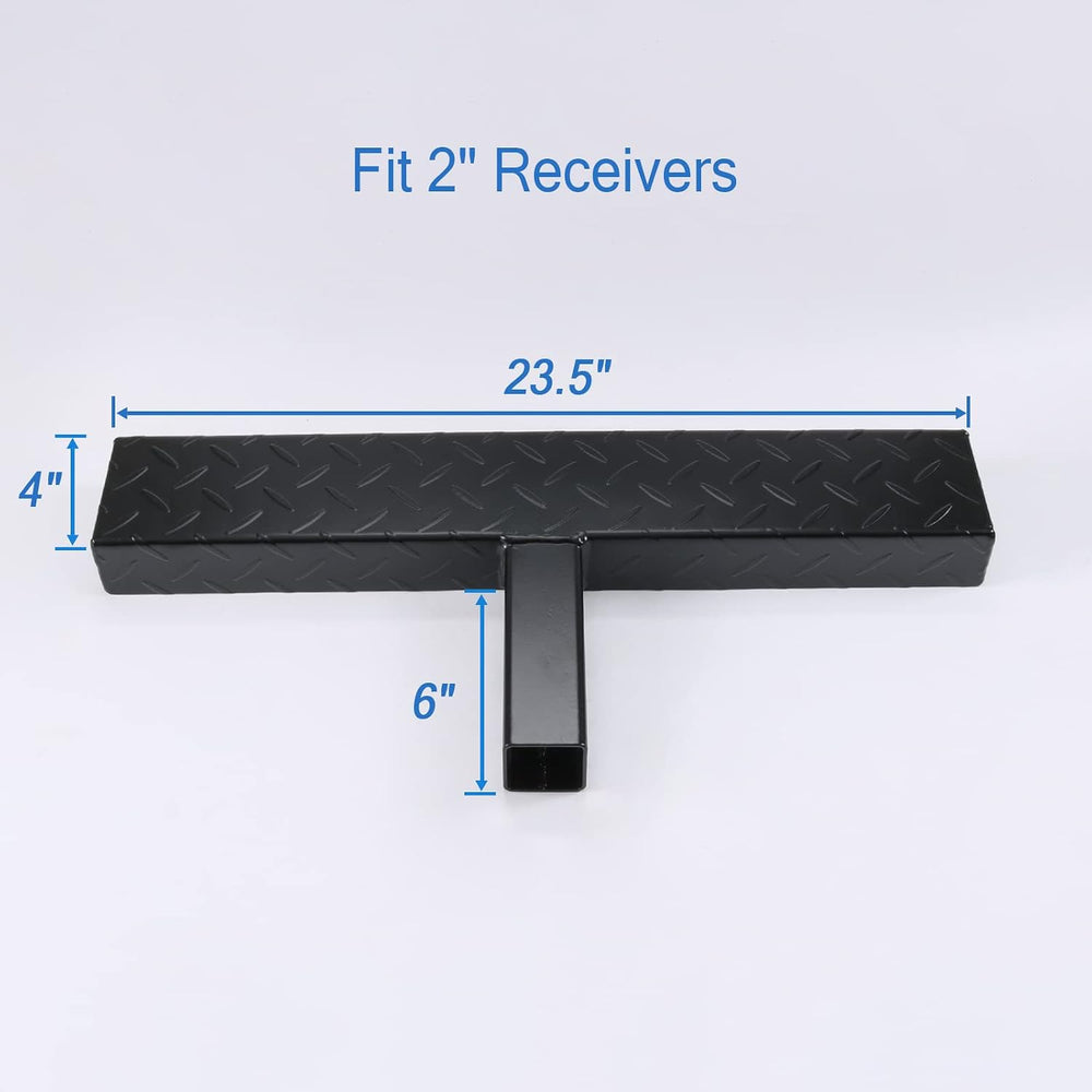 DICMIC Hitch Step Anti Slip and Rust Towing Bumper Guard for Most Car SUV Tru...
