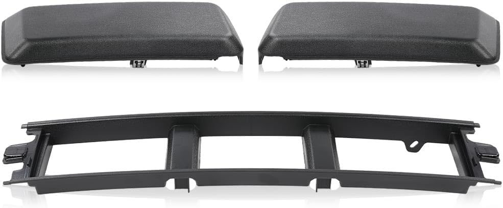 G-PLUS Front Bumper Lower Grille Panel Cover & Bumper Pads Fit F150 18-20...