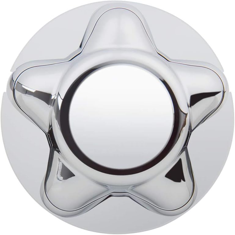 B4B BANG 4 BUCK 4 Packs 7" Center Cap with 5-Lug Steel Wheel Chrome for ...