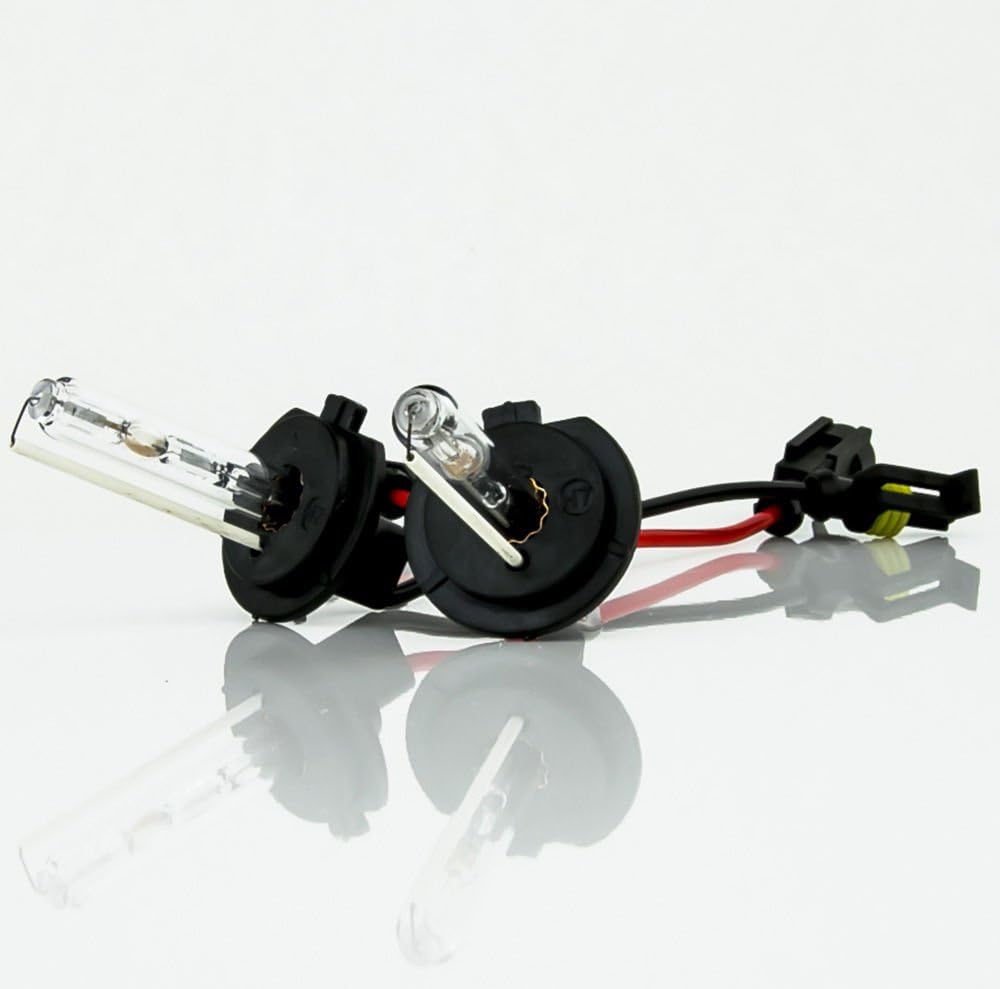 Xentec H7 8000K HID xenon bulb x 1 pair bundle with 2 x 35W Digital Slim Ball...