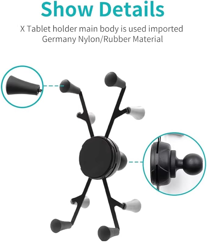 Strg Tablet Mount with U-Bolt Mount Base