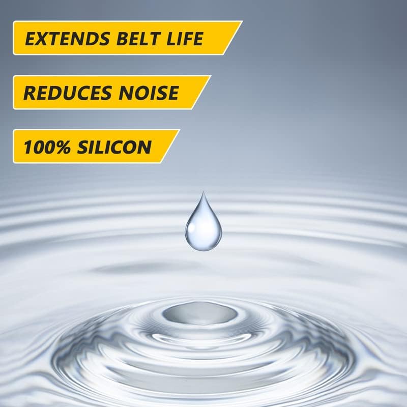 100% Silicone Lube 16oz for Treadmill Belt Lubrication, Easy Apply