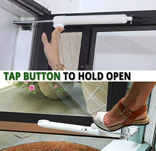 Touch 'n Hold Smooth - Heavy Duty Door Closer System (Black)
