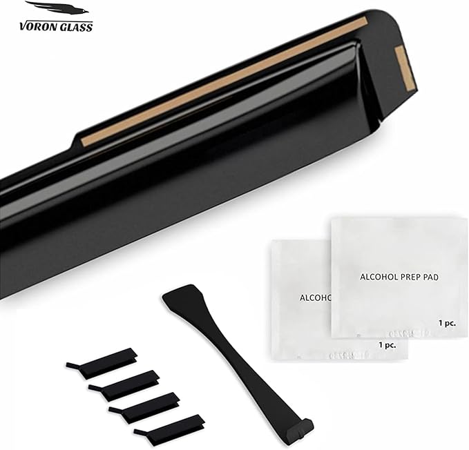 Voron Glass in-Channel Extra Durable Rain Guards (4 Pieces)