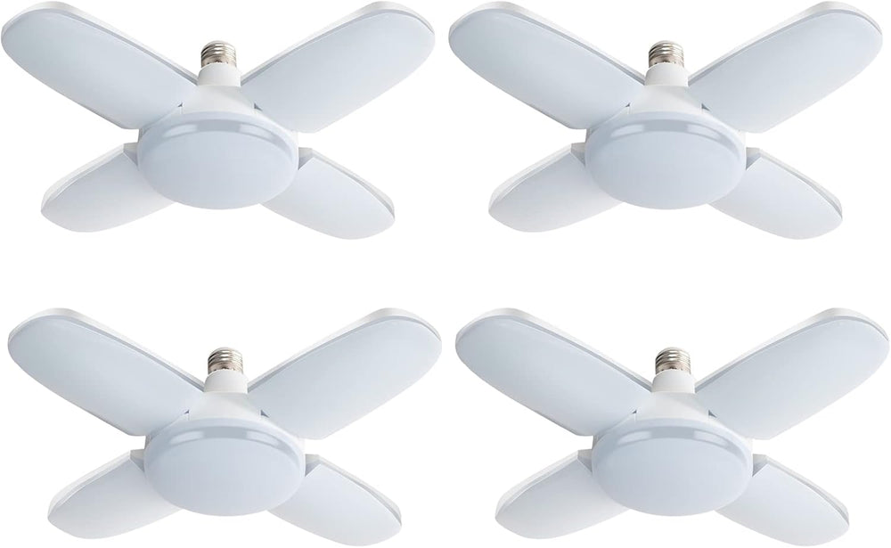 LED Garage Lights 4 Pack, 80W LED Shop Light