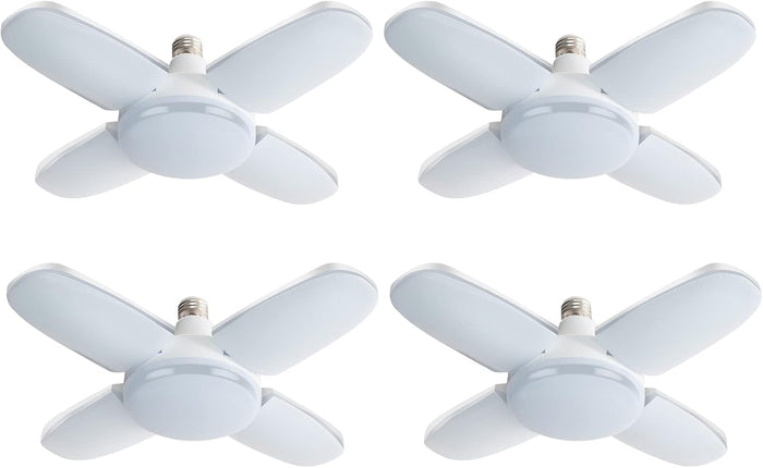 LED Garage Lights 4 Pack, 80W LED Shop Light