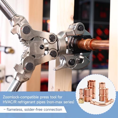 iCrimp Copper Tube Press Tool 1/4"-7/8" for HVAC/R Refrigerant Lines