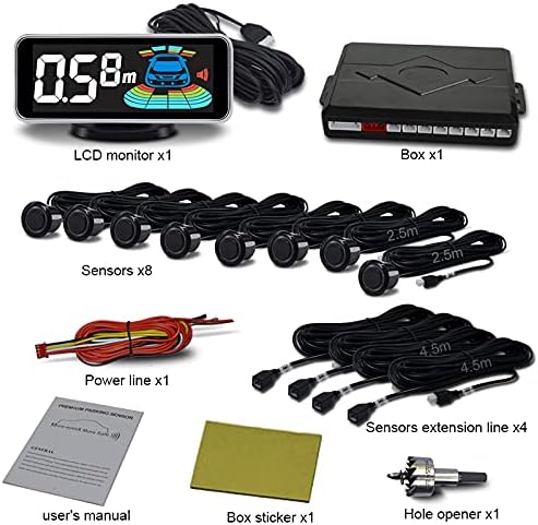 Backup Parktronic System Car Auto Vehicle Reverse
