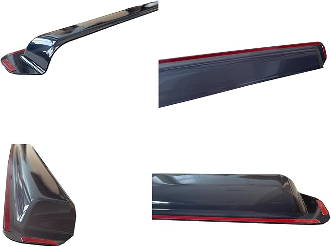 in-Channel Window Visor Deflector Compatible (4Pcs)