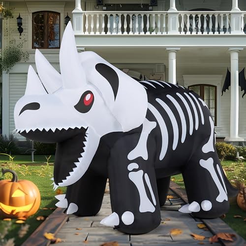 Joiedomi 8 FT Long Halloween Inflatables Outdoor Decoration, Blow Up Hallowee...