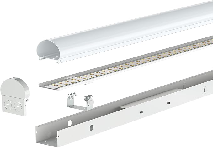 4FT LED Linear Strip Light, Super Bright 4 Foot LED Shop Lights 70W 60W 50W 4...