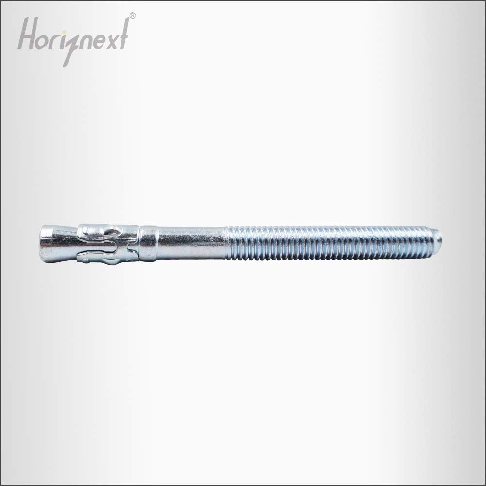 3/8 Concrete Anchors, 3/8 Wedge Anchors Bolts, 3" L, 100 Pcs