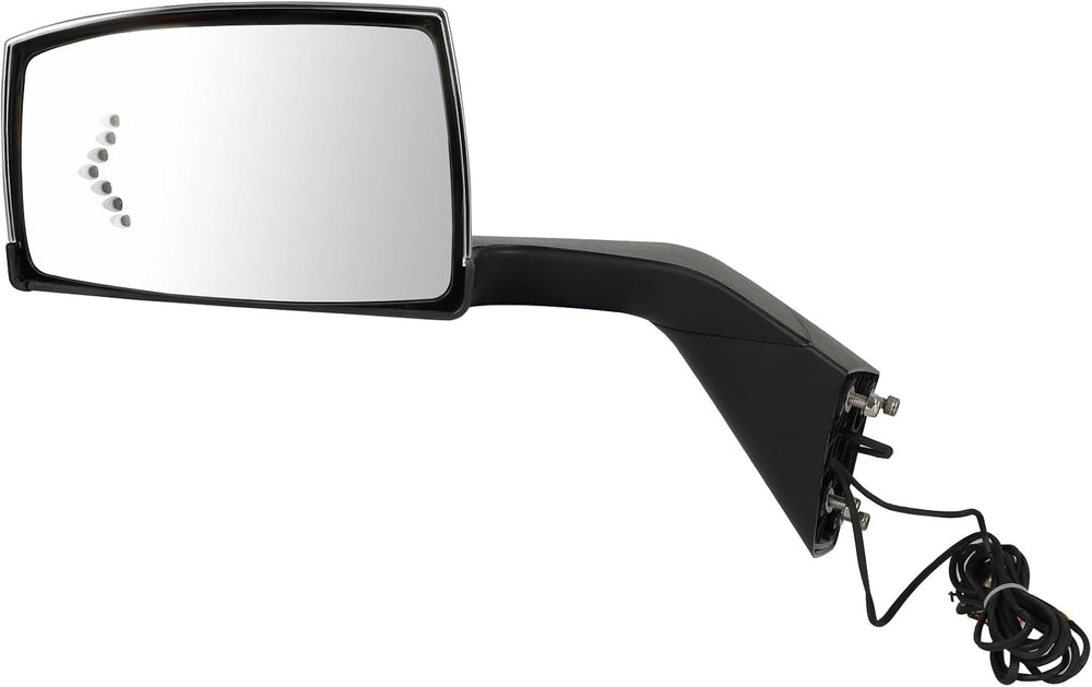 Driver Side Truck Hood Mirror Fits 2004-2018 for Volvo VNL/VN Series, Manual ...