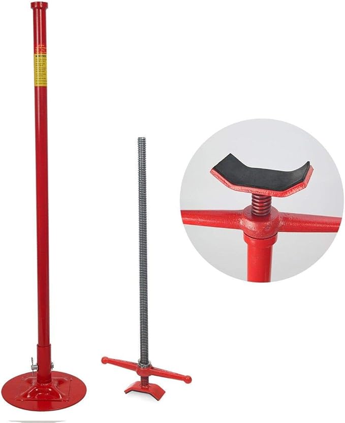 Stark USA Under Hoist Support Lift Jack Stand Wide Base 1/2-Ton 1, 000 lbs